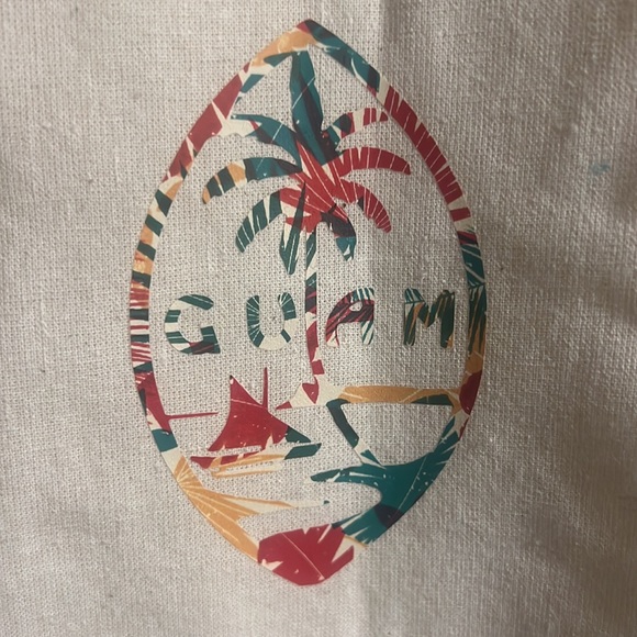 Guam Seal Tropical Canvas Bag - Picture 3 of 3